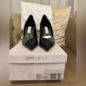 Jimmy Choo Black Stiletto Heels